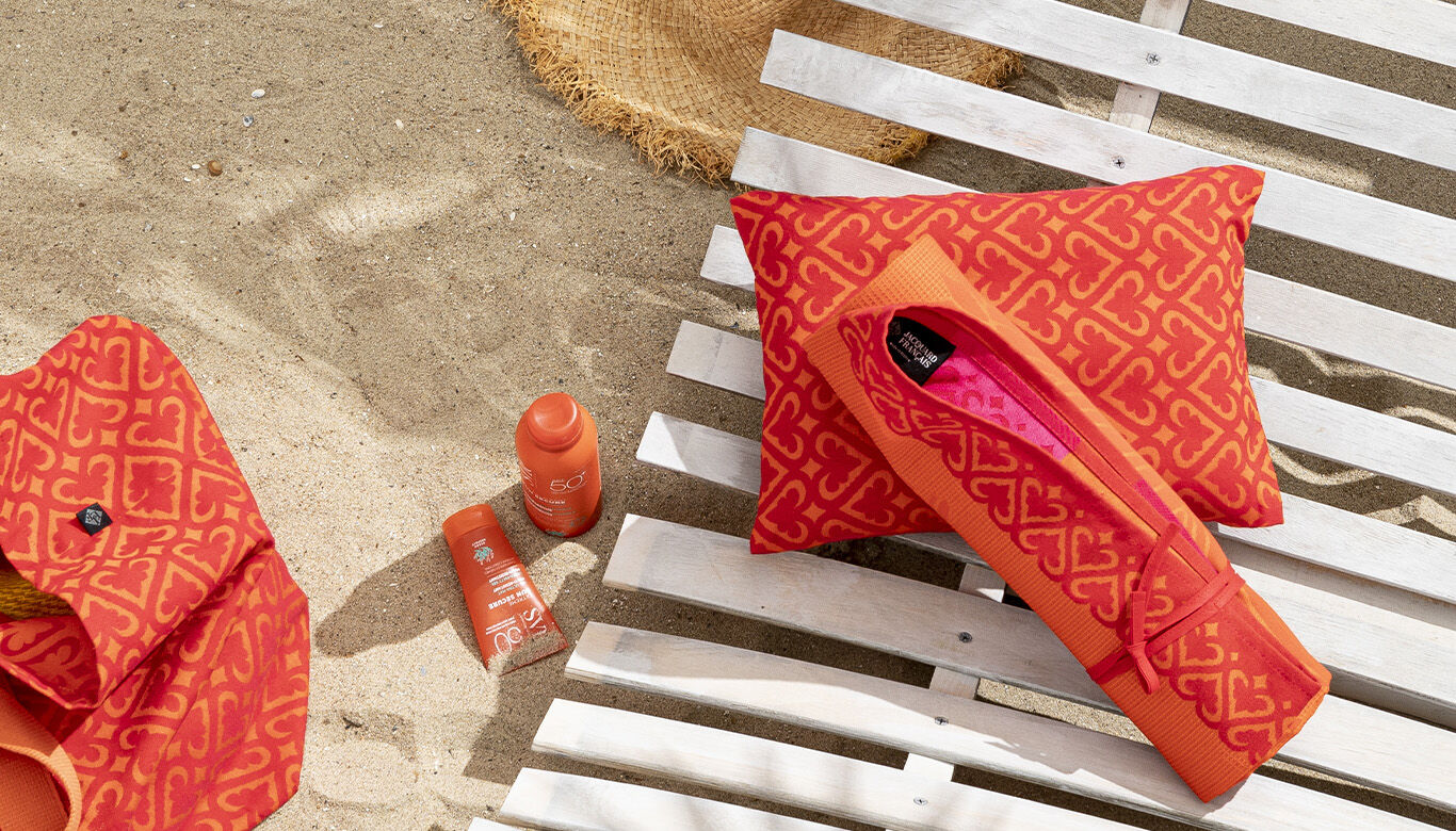 drap de plage nid- d'abeilles